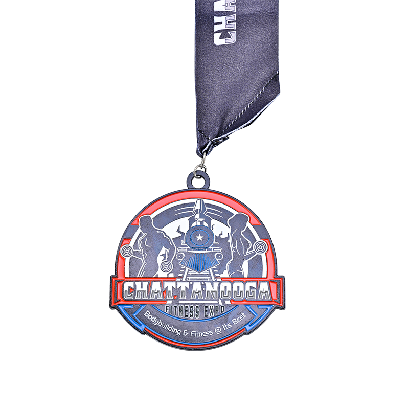 Supplier customized 3D star military medal