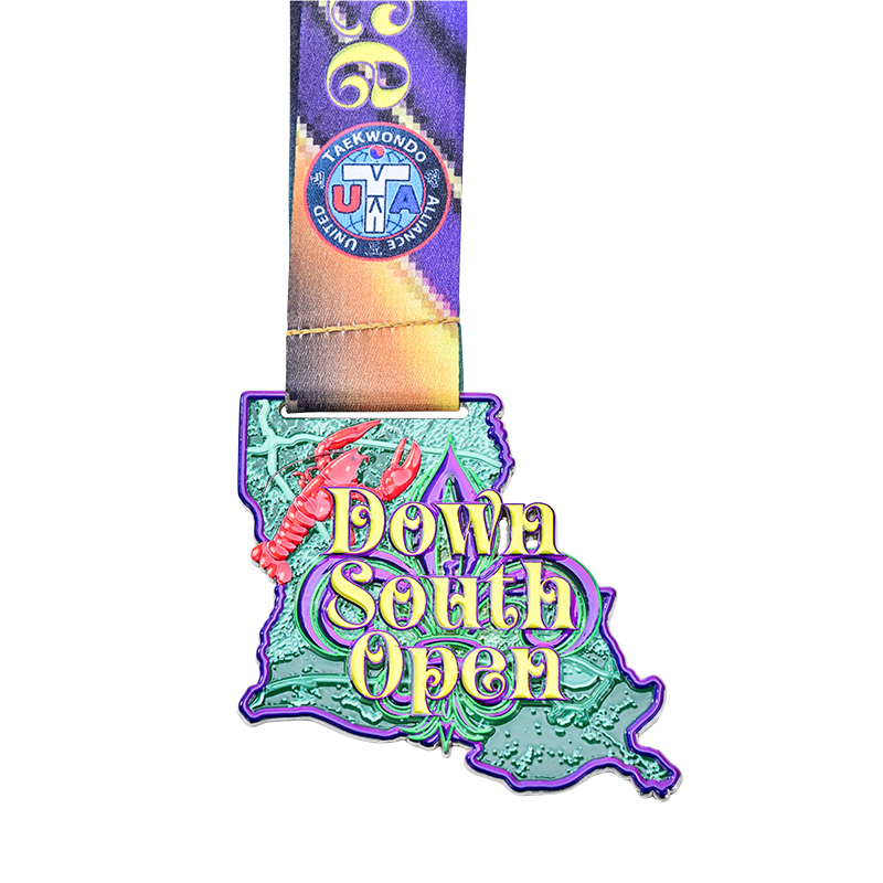 Factory no minimum custom river map medals