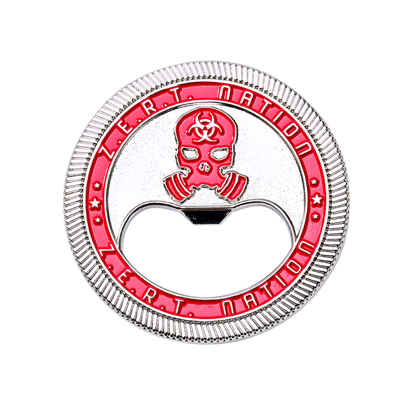 Customized sublimation magnet metal beer bottle openers